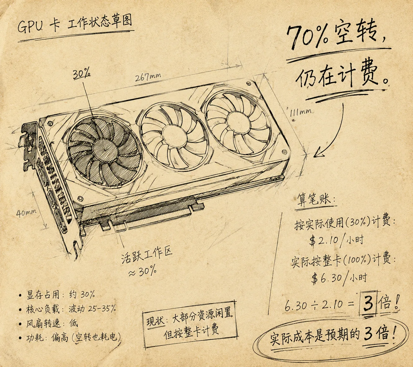 GPU 利用率，才是真正的成本