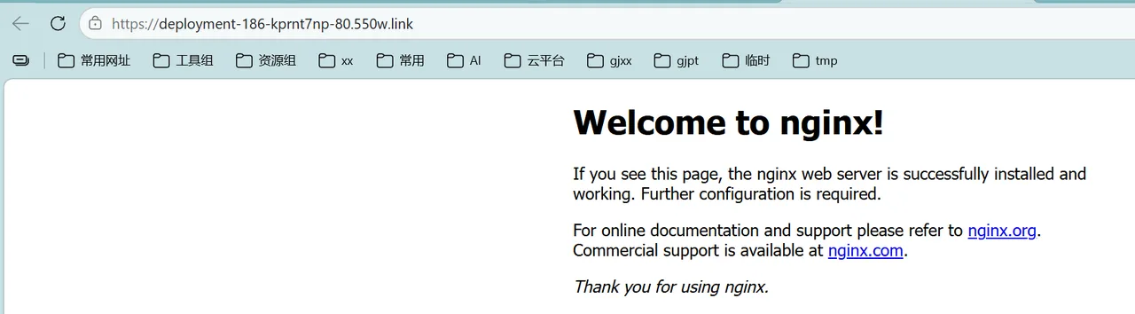 安装 nginx 后的端口链接