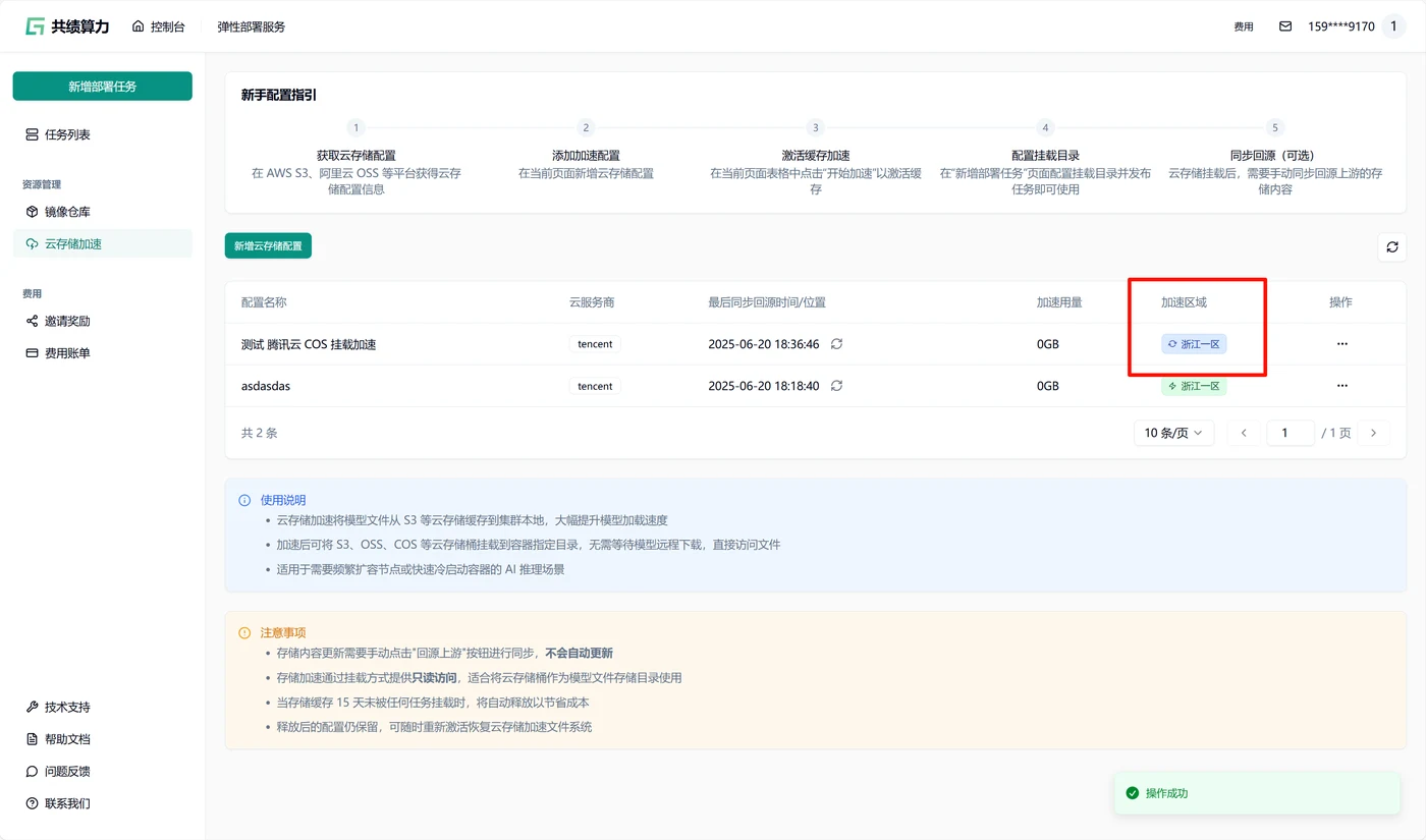附录 1 对象存储加速中放置模型示意图